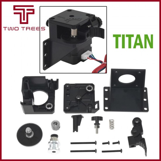 Dual gear extruder voor 1.75mm filament titan clone Dual gear extruder voor 1.75mm filament titan clone