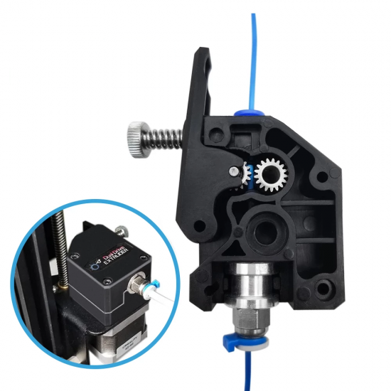 Dual gear extruder voor 1.75mm filament