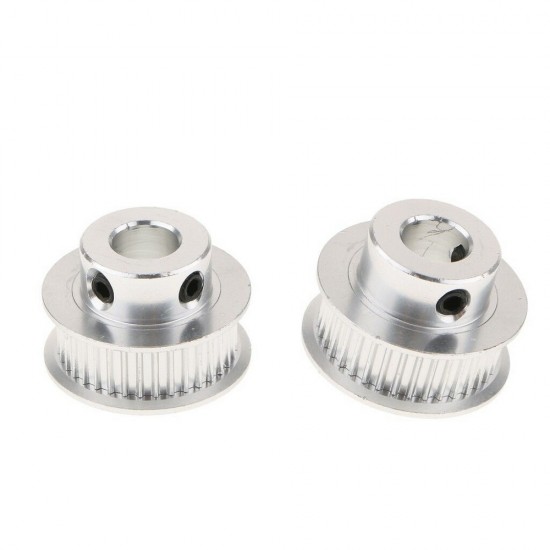 gt2 aluminium pulley 36 tanden 2 stuks gt2 aluminium pulley 36 tanden 2 stuks