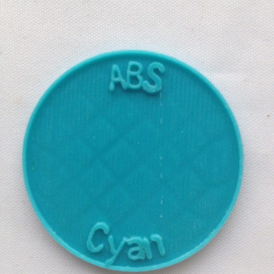 1.75mm cyan ABS filament 1.75mm cyan ABS filament