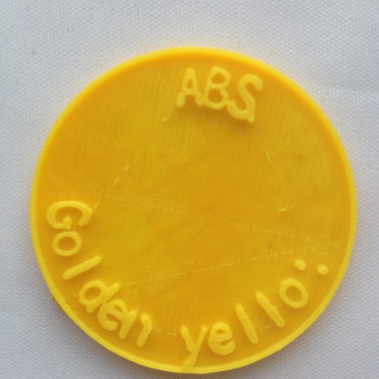 1.75mm goudgeel ABS filament