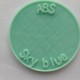 F&M ABS Sky Blue / Aqua Blauw-Groen Filament F&M ABS Sky Blue / Aqua Blauw-Groen Filament