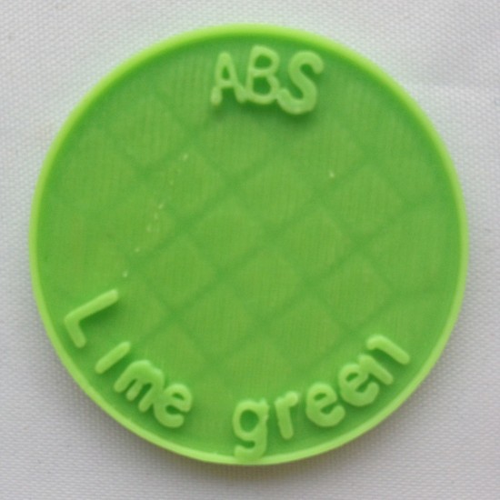 1.75mm lime green ABS filament 1.75mm lime green ABS filament
